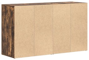 Széfdoboz Füstölt tölgy Szerelt fa 120 x 36 x 69 cm Széfdoboz