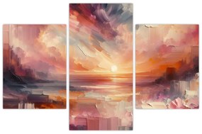 Kép - Festett alkonyat (90x60 cm)