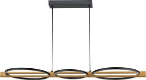 Italux Modern Függeszték Natano Fekete ITXPND-55362-40W-WO