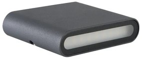 LED Kültéri fali lámpa GARTO LED/8W/230V grafit