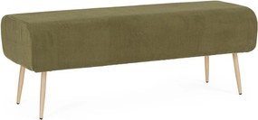 Zöld párnázott pad Olga – Bizzotto