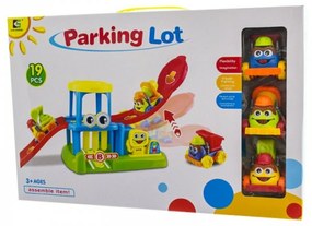 Euro Baby Parkolás garázs, pálya + három játék cars