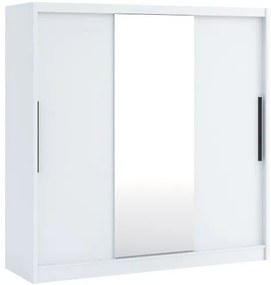 ARIS Gardrobeszekrény Fehér Színben 205 cm