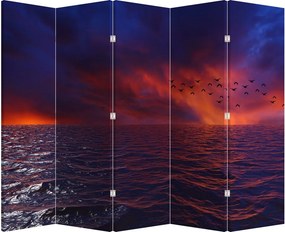 Paraván -  Tengeri a madarakkal (210x170 cm)