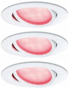 Paulmann 93940 -KÉSZLET 3x LED RGBW/2W IP23 Dimmelhető fürdőszobai beépíthető lámpa 230V