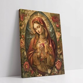 Vászonkép Szűz Mária szíve otthon nappali szoba 75x100