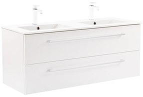 Vario Clam 120 alsó szekrény mosdóval fehér-fehér
