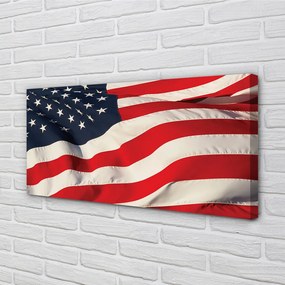 Canvas képek Amerikai zászló 100x50 cm