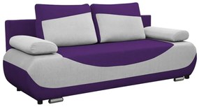 Brunó kanapé, lila - szürke