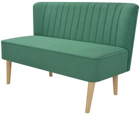 zöld szövetkanapé 117 x 55,5 x 77 cm