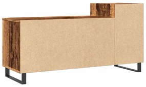 antik fa színű szerelt fa TV-szekrény 100x35x55 cm