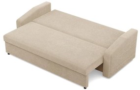 Zeus kanapéágy, kordbársony, bonell töltet, döntött kartámasz, bézs