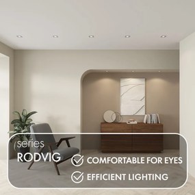 Rodvig series recessed ceiling downlight — DK/EU-3071-CT