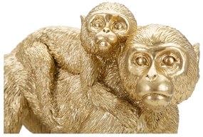 Poligyanta szobor (magasság 18,5 cm) Monkey Mom – Mauro Ferretti