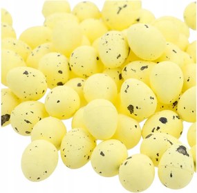 Hungarocell tojás Sárga Díszes Húsvéti tojás 1,8cm Húsvéti tojás 100db
