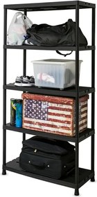 Műanyag polcos állvány UNIVERSAL PRO 94-5 fekete