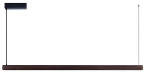 Immax NEO 07302L-LED Dimmelhető kábeles csillár MADEIRA 44W/230V Wi-Fi Tuya 202 cm dió