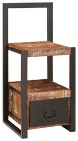 Valet állvány Többszínű 40x40x90 cm Szilárd Fa Újrahasznosított