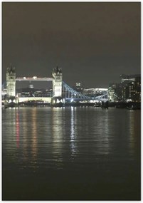 Poszterek 70x100 Éjszakai panoráma London
