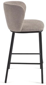 Világosbarna bárszék (ülésmagasság 65 cm) Ciselia – Kave Home