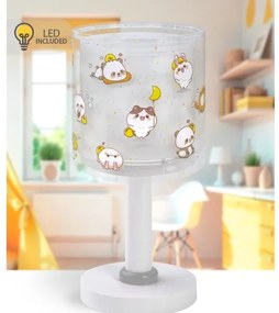 Dalber 41761E - KAWAII FRIENDS LED gyereklámpa 1xG4/4W/230V szürke