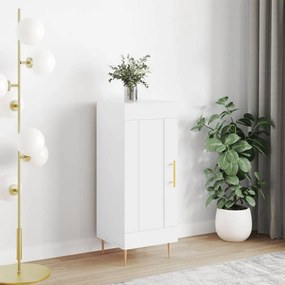 Fehér szerelt fa tálalóasztal 34,5 x 34 x 90 cm