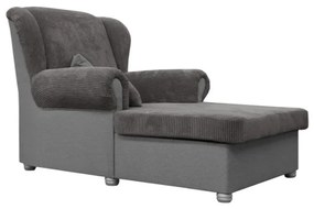 Szürkésbarna kordbársony heverő Lord – Ropez