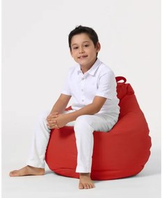 Babzsák 60x60 cm piros