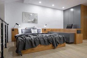 Fali Lámpa Fekete EYE