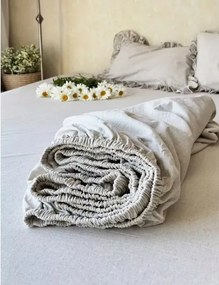 Len gumis lenvászon lepedő (színek méretek) Lengyel gyártás