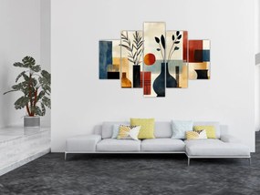 Kép - Kubista vázák (150x105 cm)
