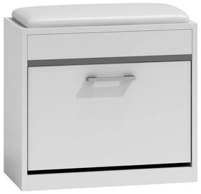 Drohmo Milano cipősszekrény, fehér