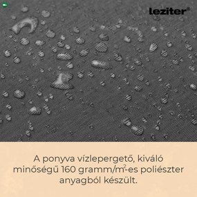 Gina kerti napernyő szürke 300 cm