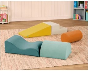 B-Toys - Gyermek habblokkok MAXI WONDERSHAPES 5 db