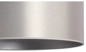 Duolla - Csillár zsinóron CANNES 1xE27/15W/230V á. 45 cm ezüst