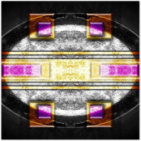 Poszterek 140x140 Földöntúli puzzle