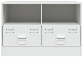 fehér acél TV-szekrény 67 x 39 x 44 cm