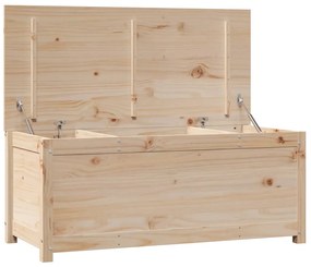 tömör fenyőfa tárolóláda 110x50x45,5 cm