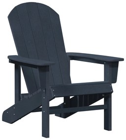Adirondack szék Tengerészkék 74x82x91 cm HDPE