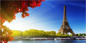 Fotó üvegkép Eiffel-torony Párizs 140x70