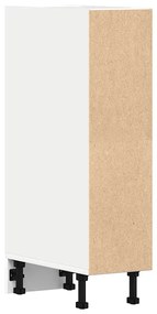 vidaXL “Riga” fehér szerelt fa alsószekrény 20x44,5x81,5 cm
