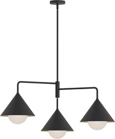 Elstead Lighting Remyck ALM-REMYCK3-BK CsillĂĄr 3x60W/E27 IP20
