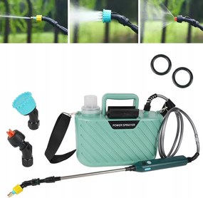 Háti permetező 5L Állítható fúvókával és teleszkópos lándzsával 2400mAh