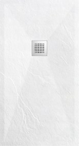 Balneo Kompozit Zuhanytálca 80x140x2,5 cm Fehér Stone Tray