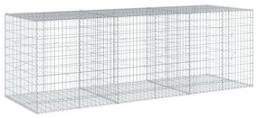 horganyzott vas gabion kosár fedéllel 300 x 100 x 100 cm