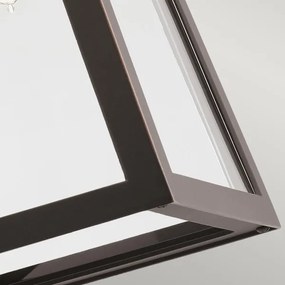 Kichler KL-DELISON-M-RZ - Kültéri fali lámpa DELISON 1xE27/60W/230V IP44