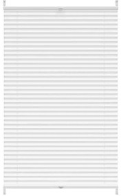 vidaXL Plisse Roló 80 x 125 cm Fehér Redős Roló