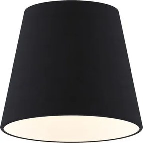 RENDL NIZZA 18/15 lámpabúra Polycotton fekete/fehér PVC max. 28W