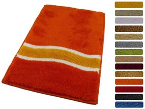 Fürdőszoba-szőnyeg LAVELLO Narancssárga - Narancssárga / 50 x 80 cm