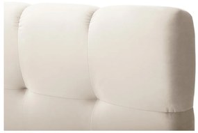 Bézs boxspring ágy tárolóhellyel 160x200 cm Bali – Cosmopolitan Design